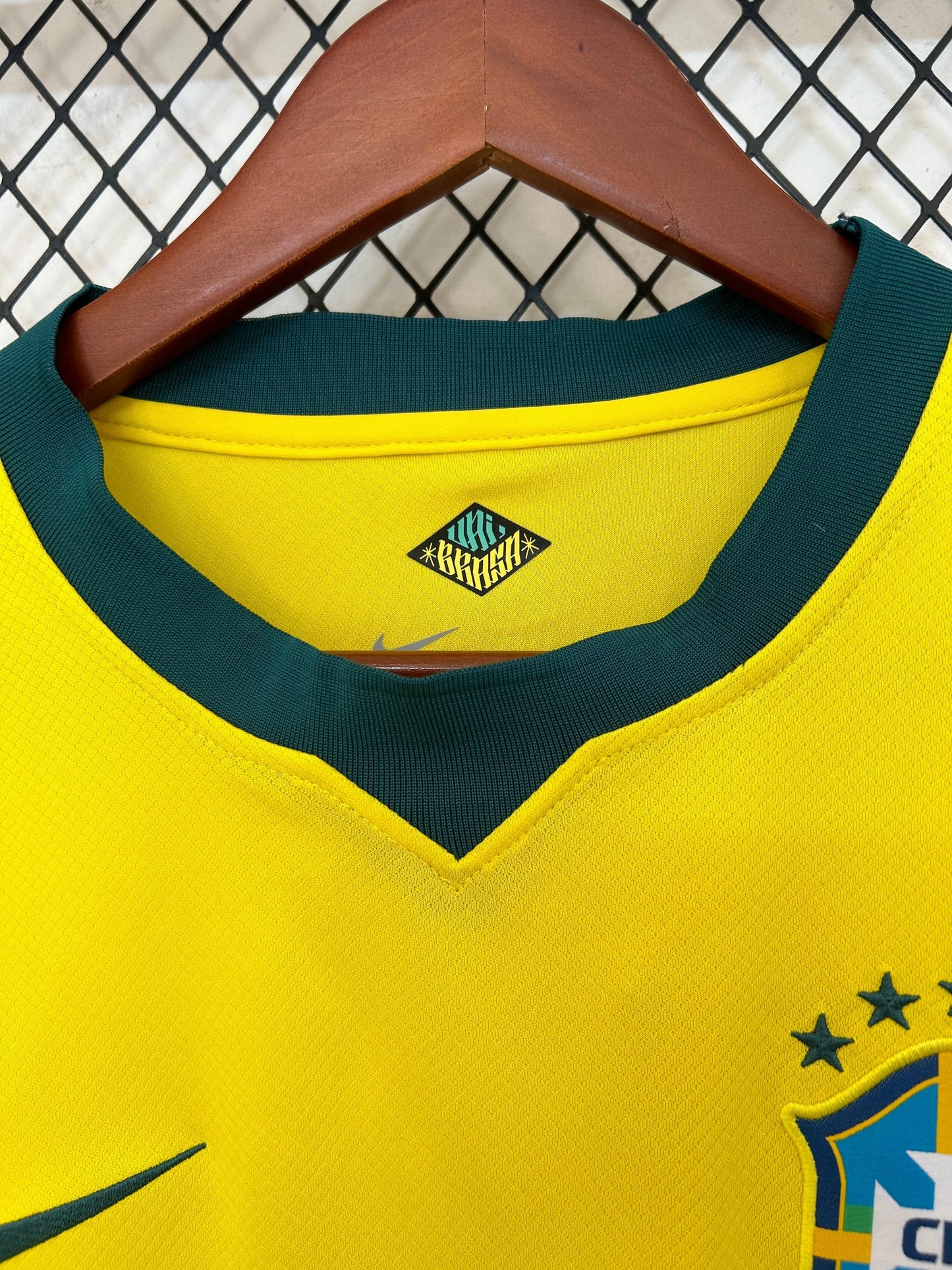 Camisa Feminina Brazil 2026 Nike - Yellow