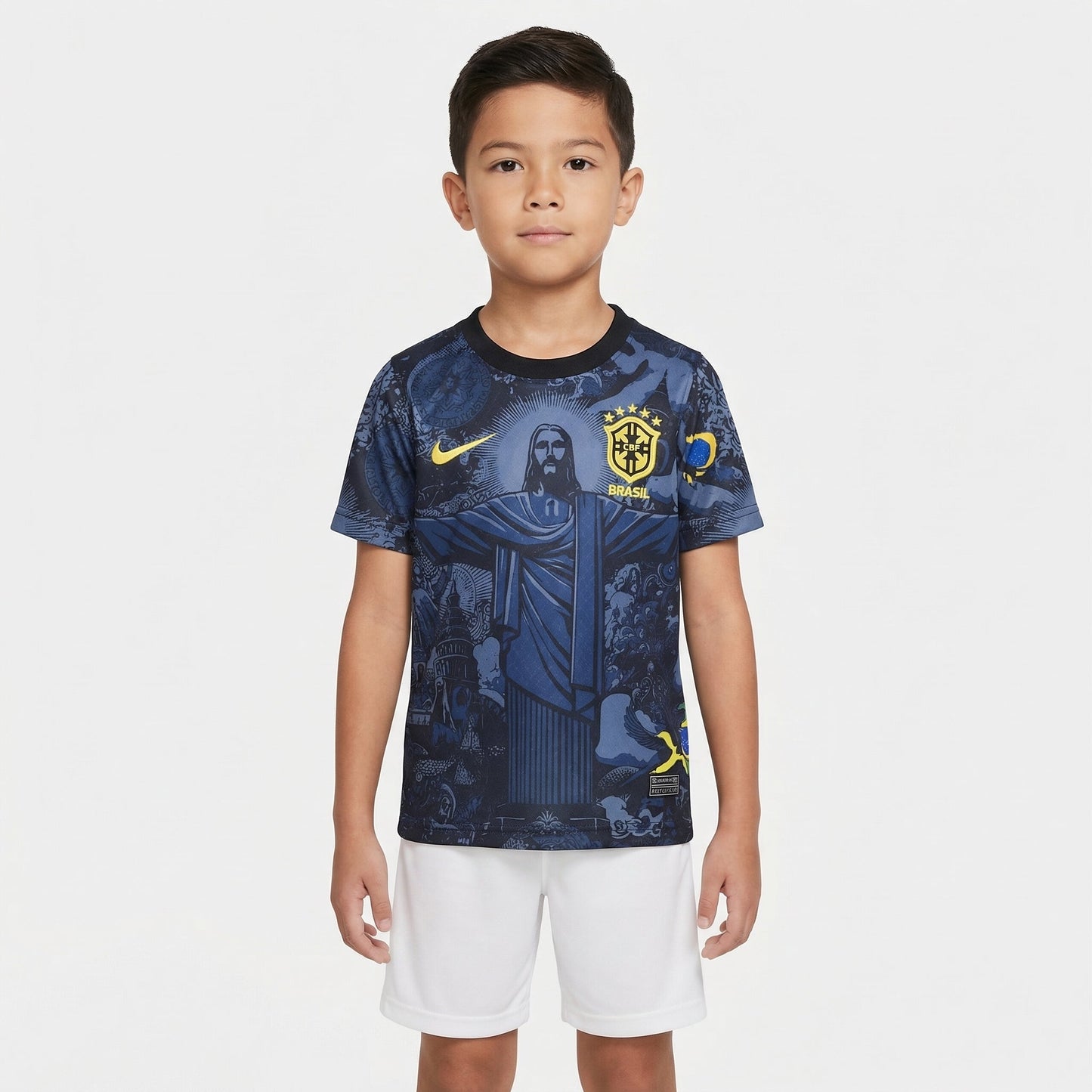 Conjunto Infantil Nike Edição Especial Brasil II 2024/2025