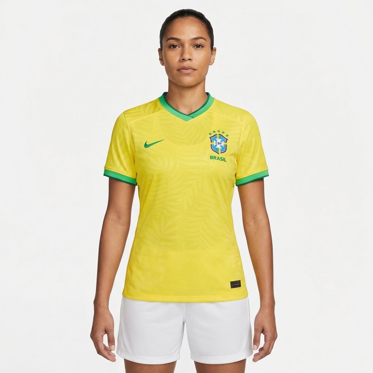 Camisa Nike Brasil I 2022 Torcedor Feminina.