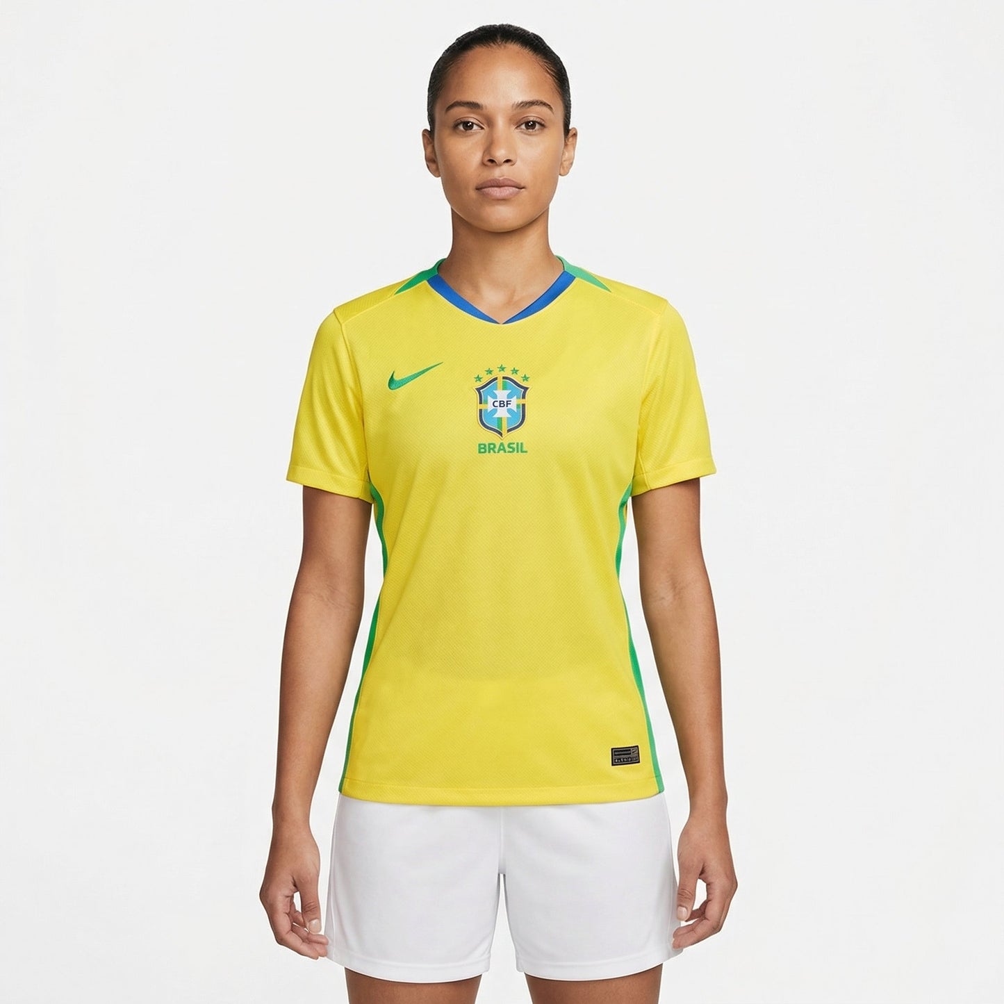 Camisa Nike Brasil I 2025 Torcedor Feminina