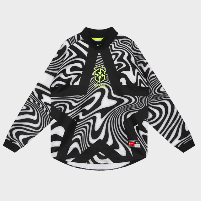 Camisa Seleção Brasileira Goleiro Manga Longa - 2026 - Torcedor Nike